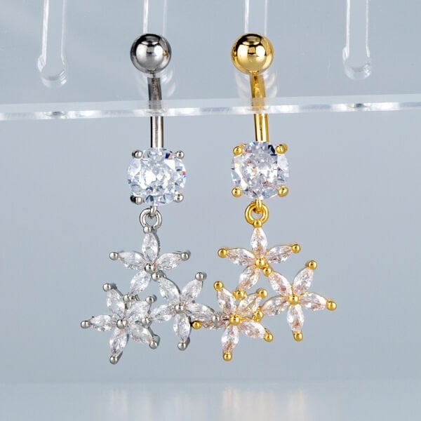 Piercing Göbek Fashion Çiçek