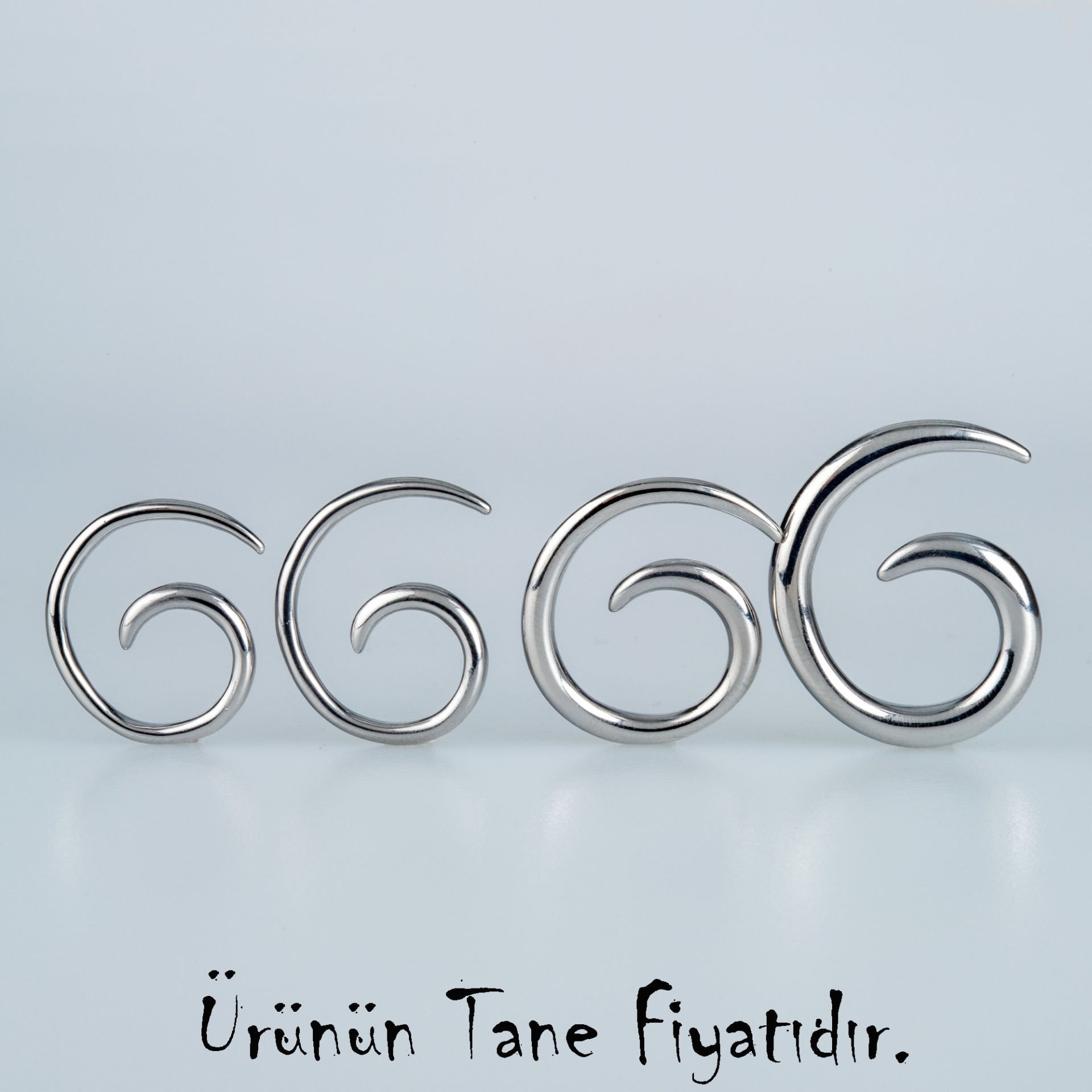 Piercing Tünel Tiribal Tek 2mm