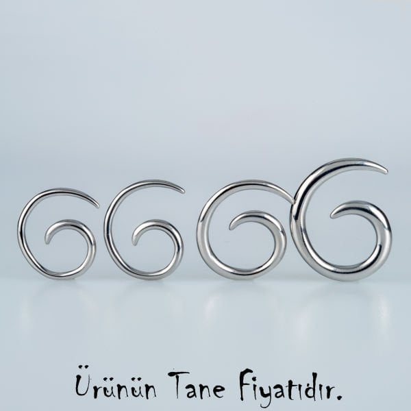 Piercing Tünel Tiribal Tek 2mm