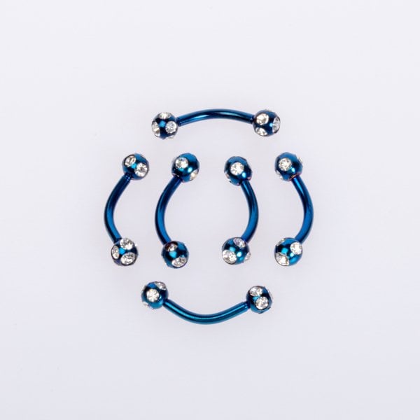 Piercing Kaş 3mm Taş