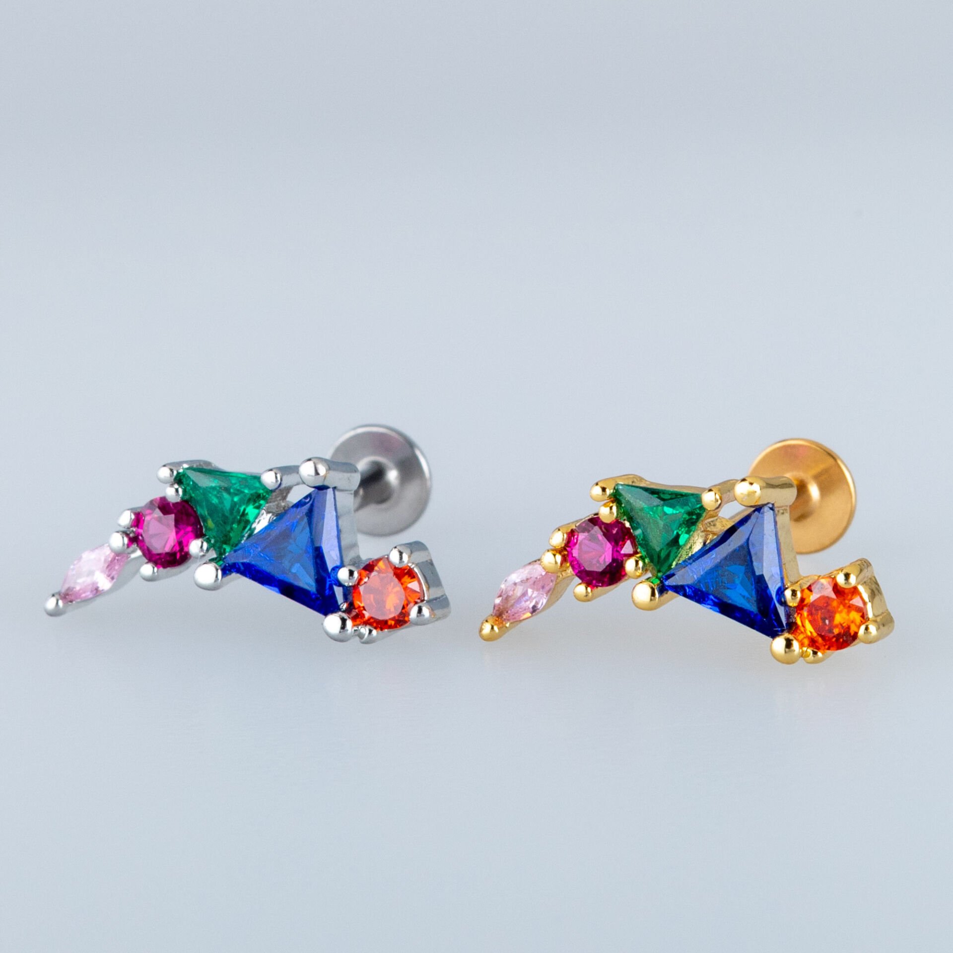 Piercing Tragus Helix Beyaz