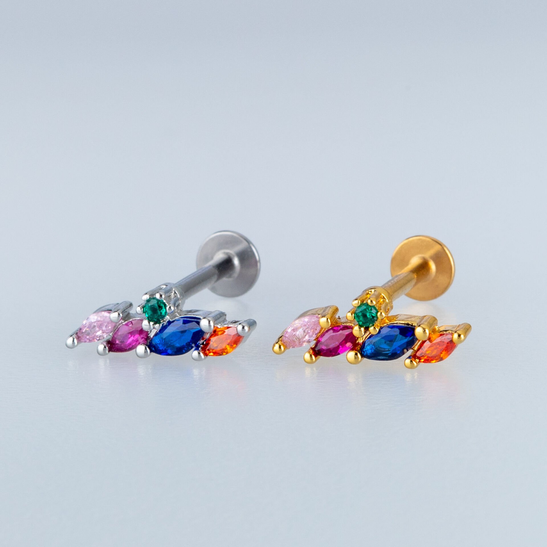 Piercing Tragus Helix Beyaz