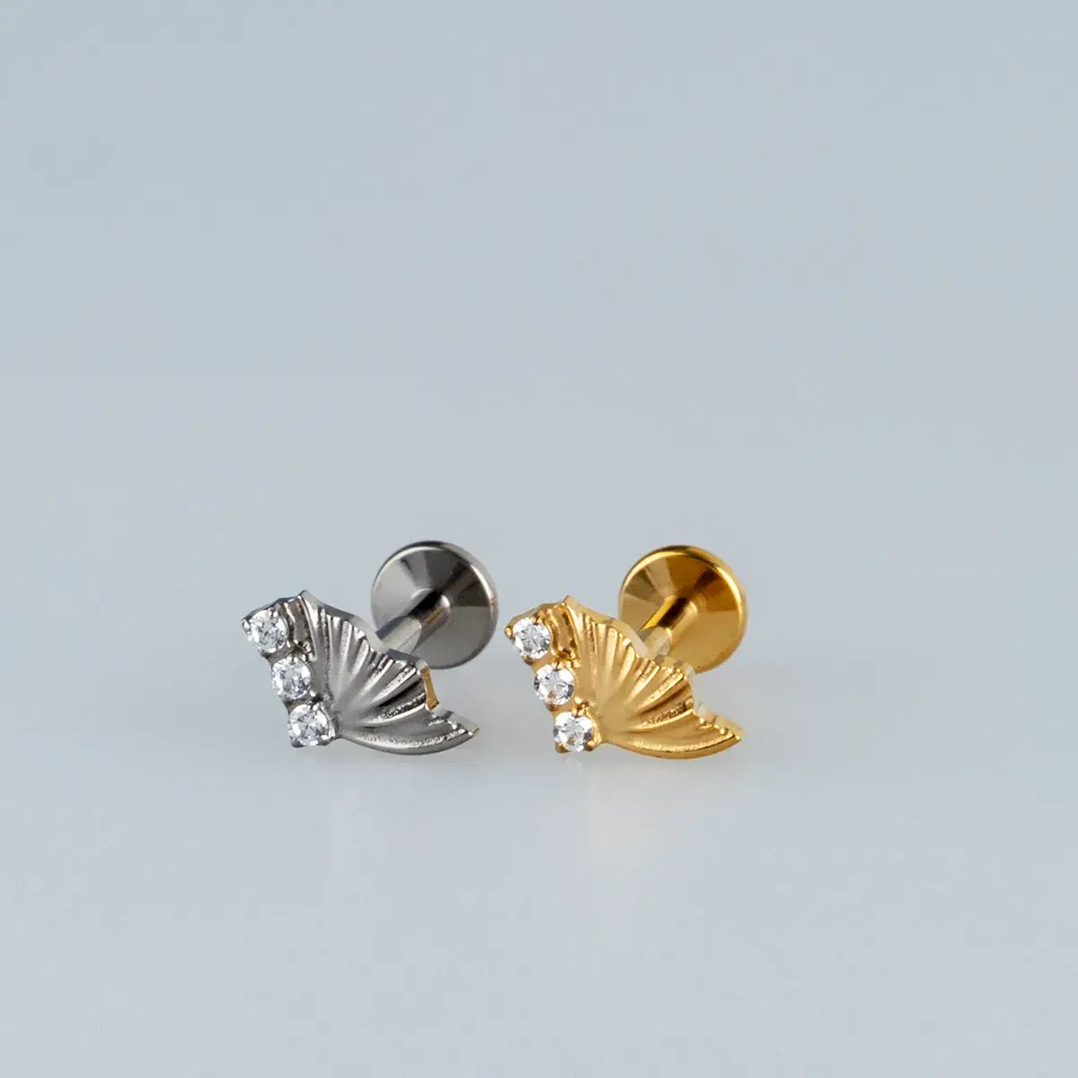 Toptan G23 Titanyum Kanat Yelpaze Piercing