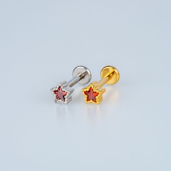 Piercing Tragus Yıldız Beyaz
