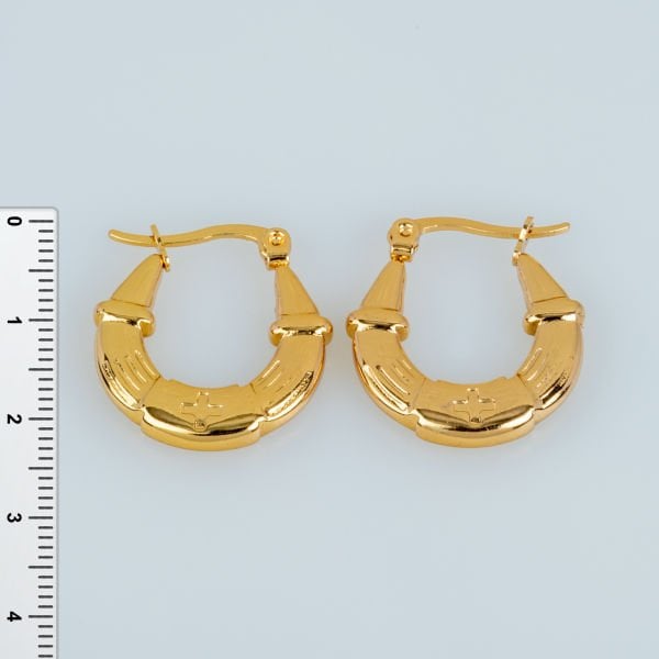 Steel Earring Pair