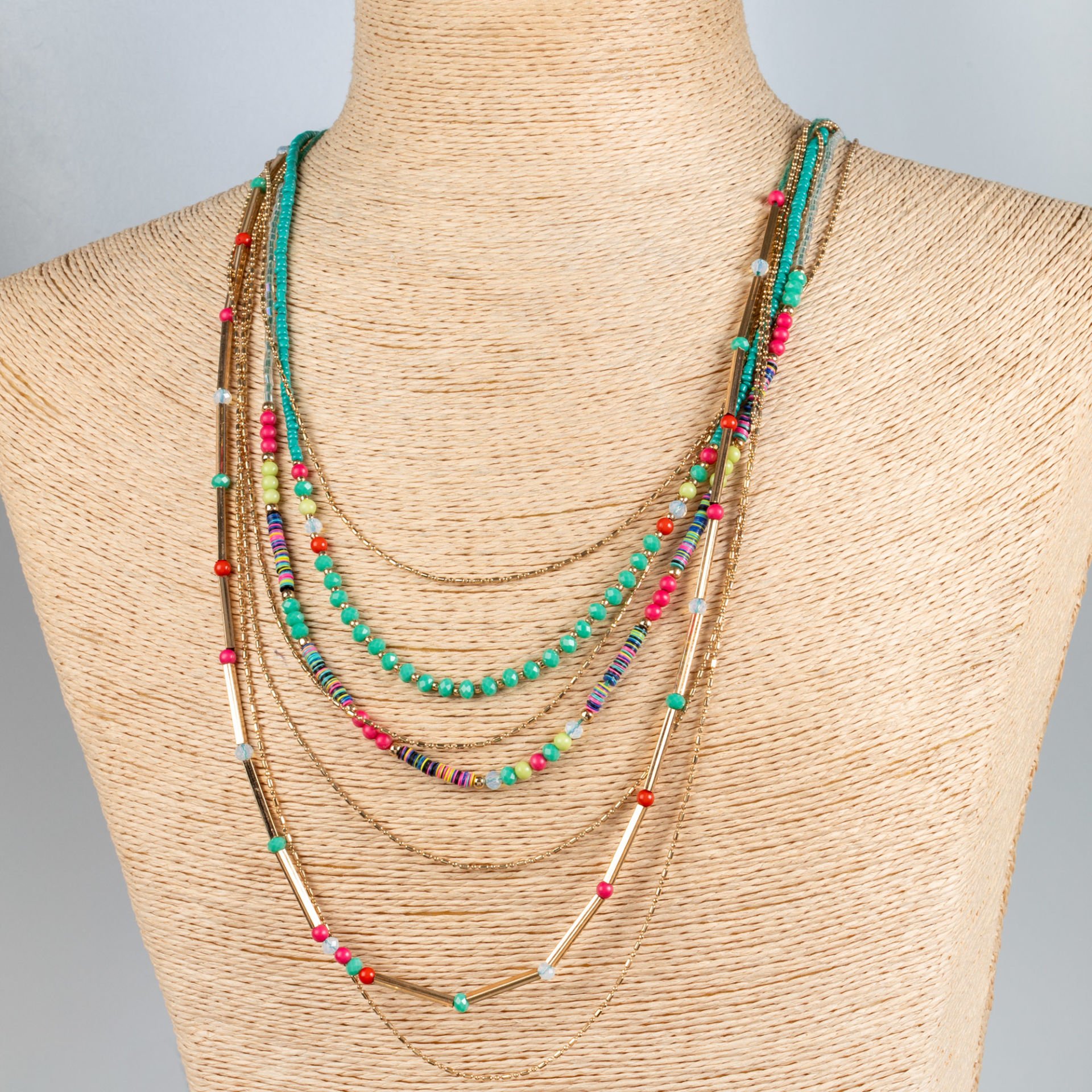 Ethnic Necklace 70cm Long