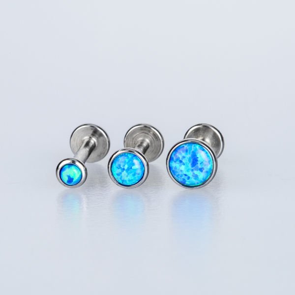 Piercing Labret & Tragus Opal