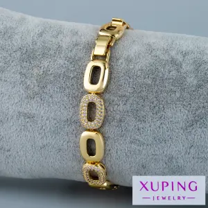Xuping Jewelry 14K Oval Taşlı Bileklik