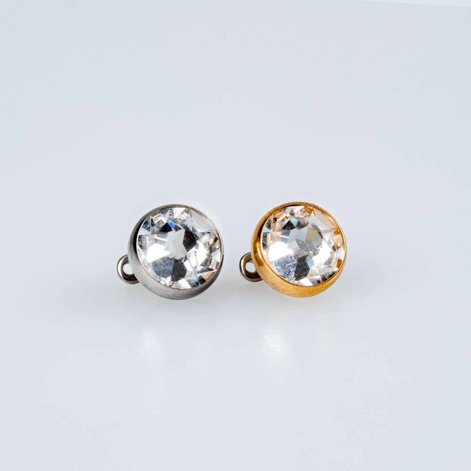 Piercing Titanyum Dermal 7mm Taş Beyaz