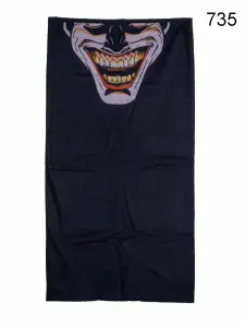 Toptan Joker Gülen Yüz Baskılı Dikişsiz Boyunluk