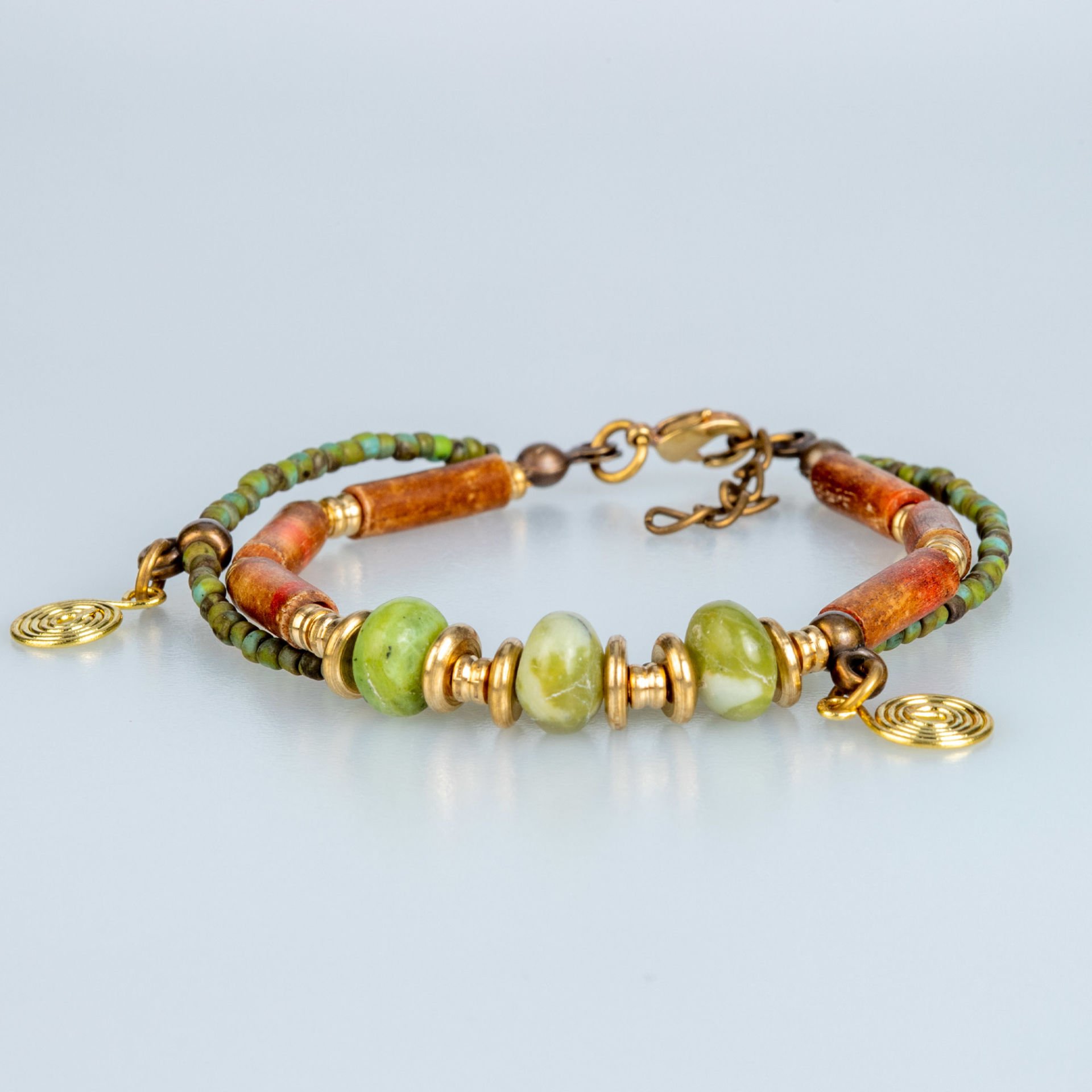 Ethnic Natural Stone Bracelet