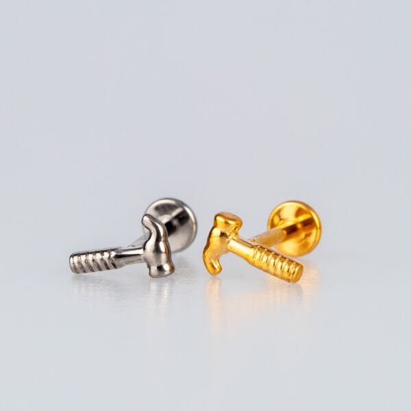 Piercing Titanyum Tragus Çekiç