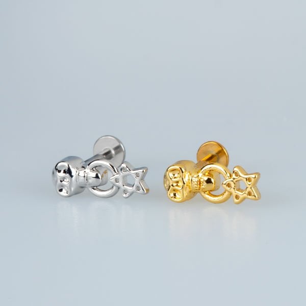Piercing Tragus Skull