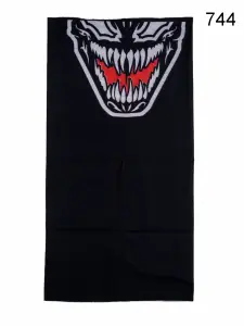 Toptan Venom Canavar Ağzı Baskılı Dikişsiz Boyunluk
