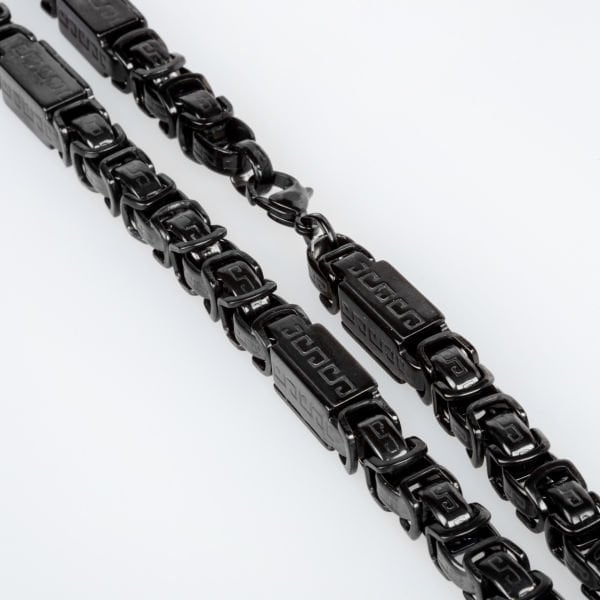 قلادة سلسلة الصلب