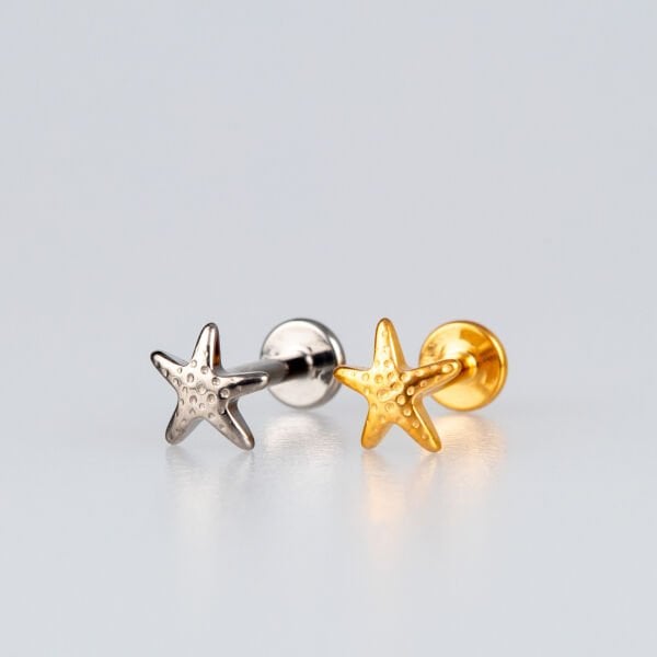 Piercing Titanyum Tragus Yıldız