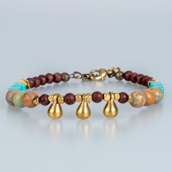 Ethnic Natural Stone Bracelet