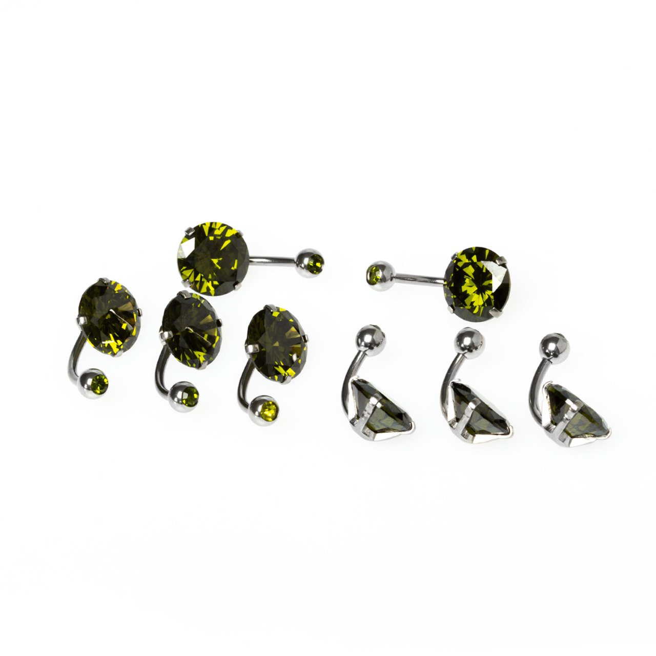 Piercing Göbek Taşlı