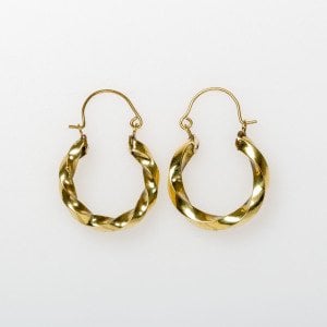 أقراط طارة اللون 2