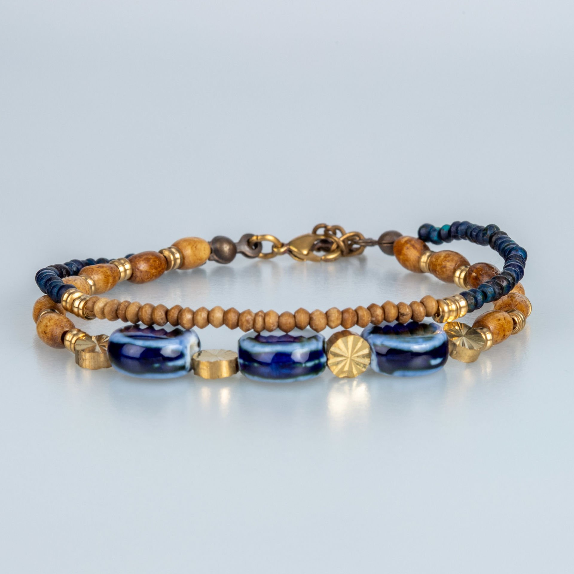 Ethnic Natural Stone Bracelet