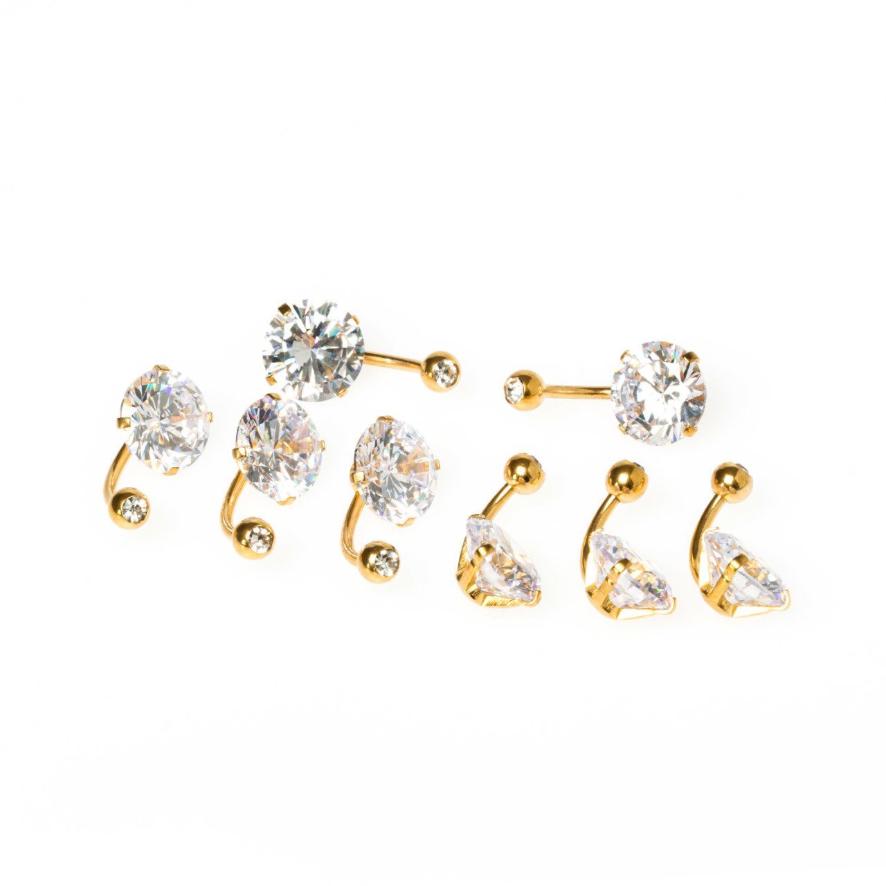 Piercing Göbek Taşlı