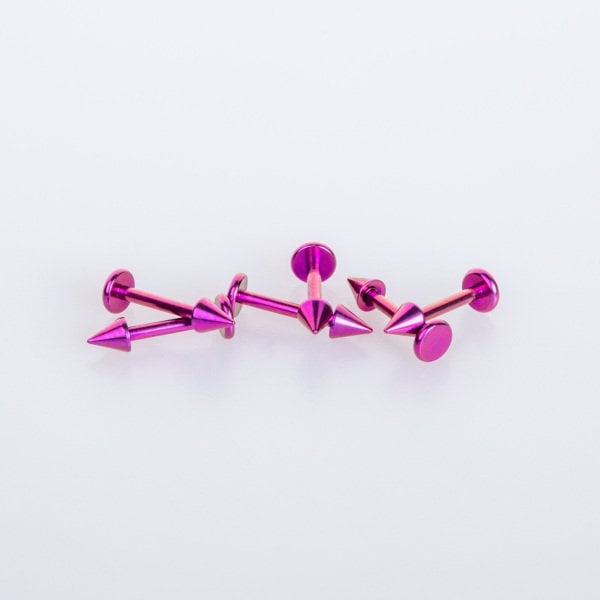 Piercing Titanyum Labret Spike