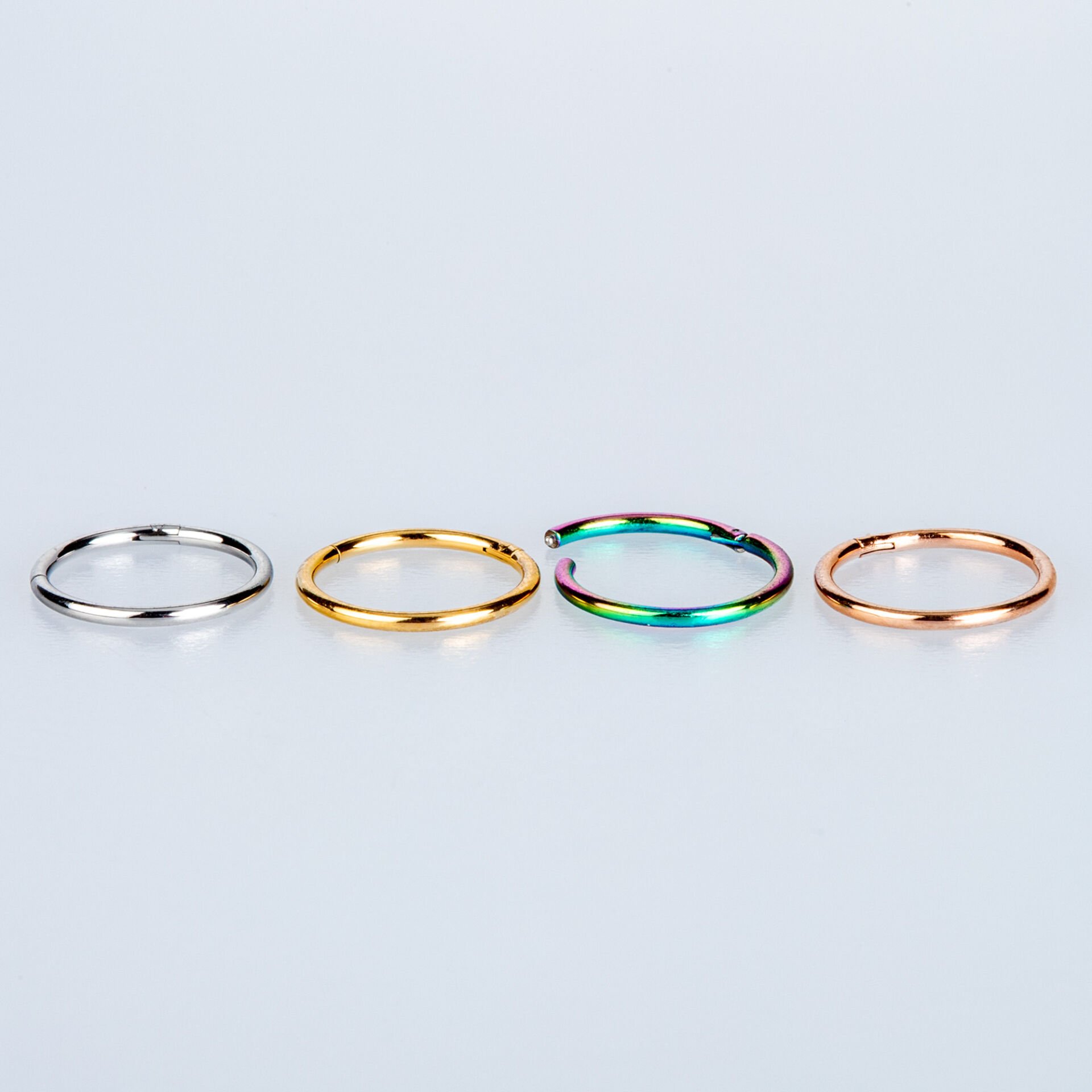 Halka Piercing 0.8mm Sarı 6mm