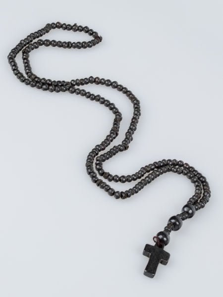 Mala Cross Necklace