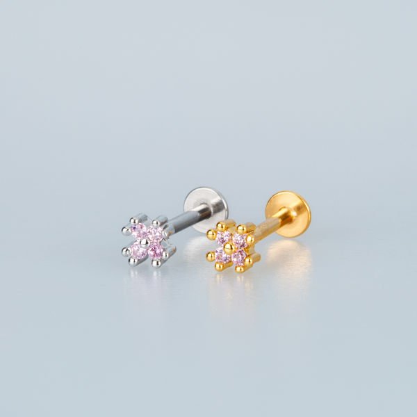 ثقب الزنمة الأبيض 8 ملم