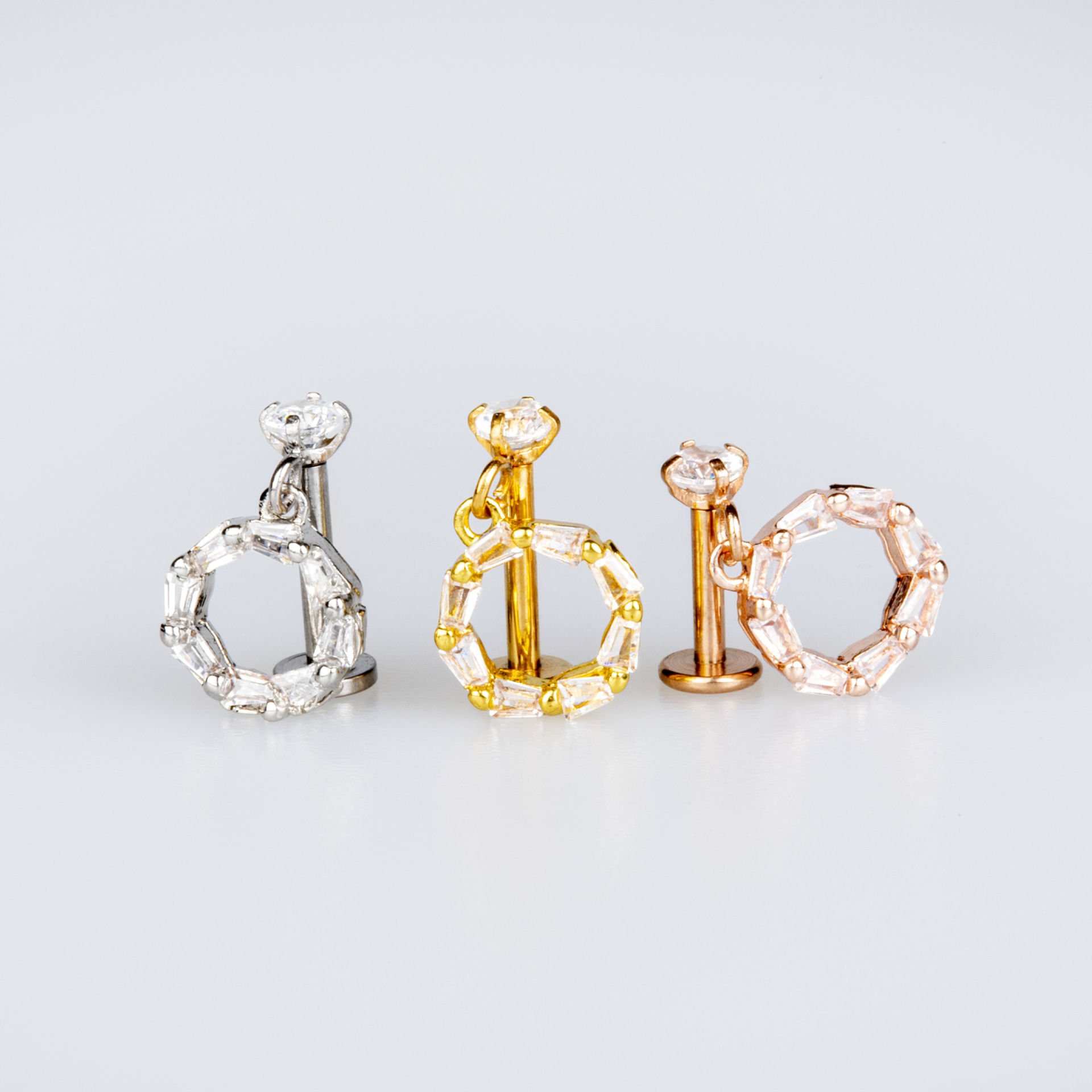 Piercing Tragus Yellow 8mm