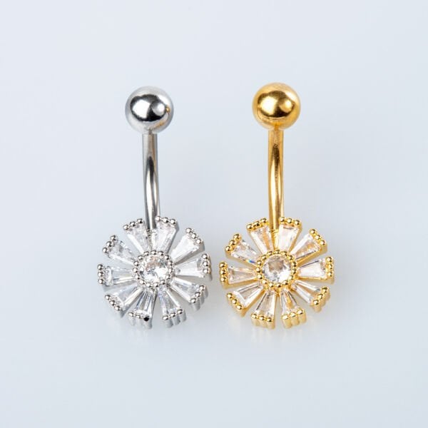 Piercing Göbek Taşlı