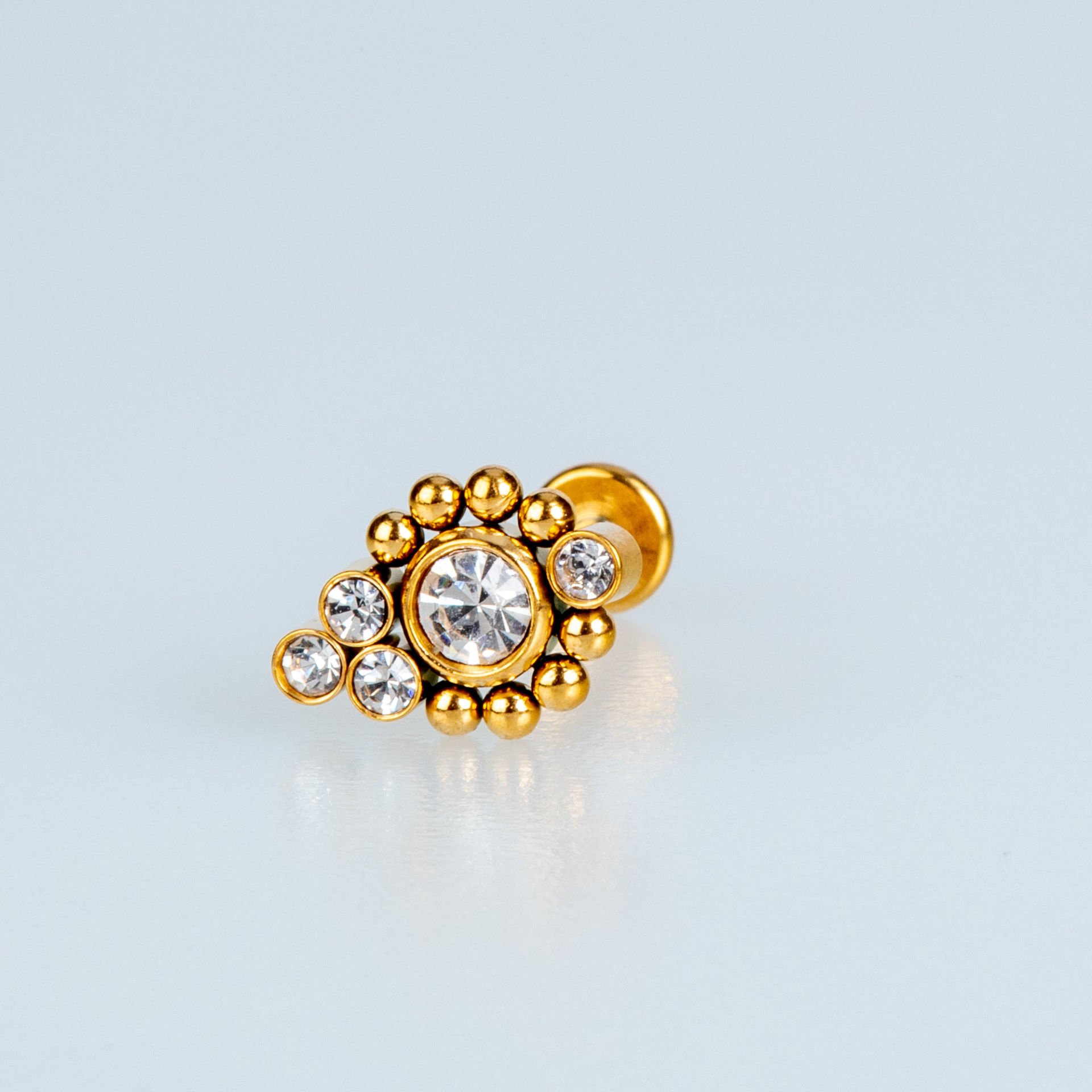 Piercing Çelik Tragus Bar Boyu: 6mm