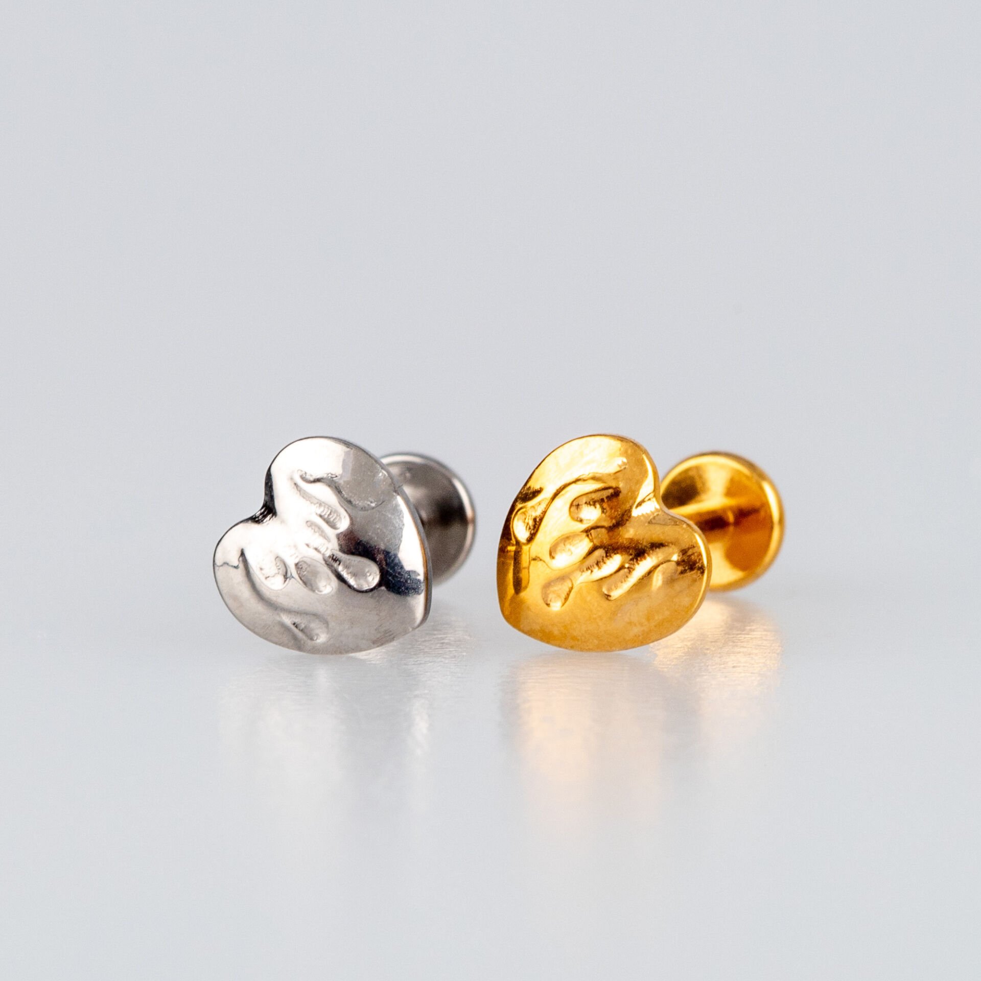 Piercing Titanyum Tragus Kalp