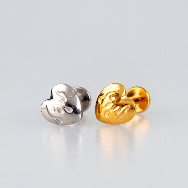 Piercing Titanyum Tragus Kalp