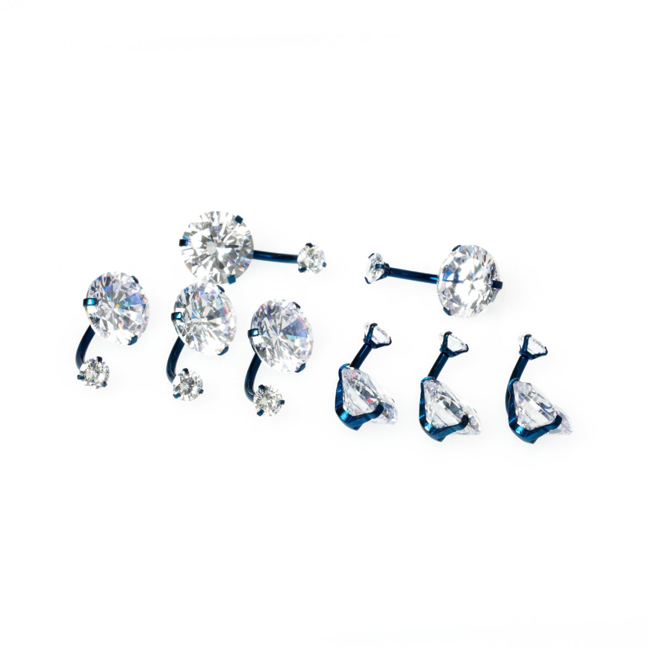 Navel Piercing 12mm Stone