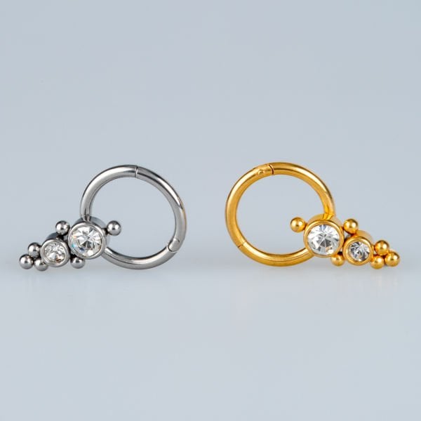 Halka Piercing Sarı 10mm