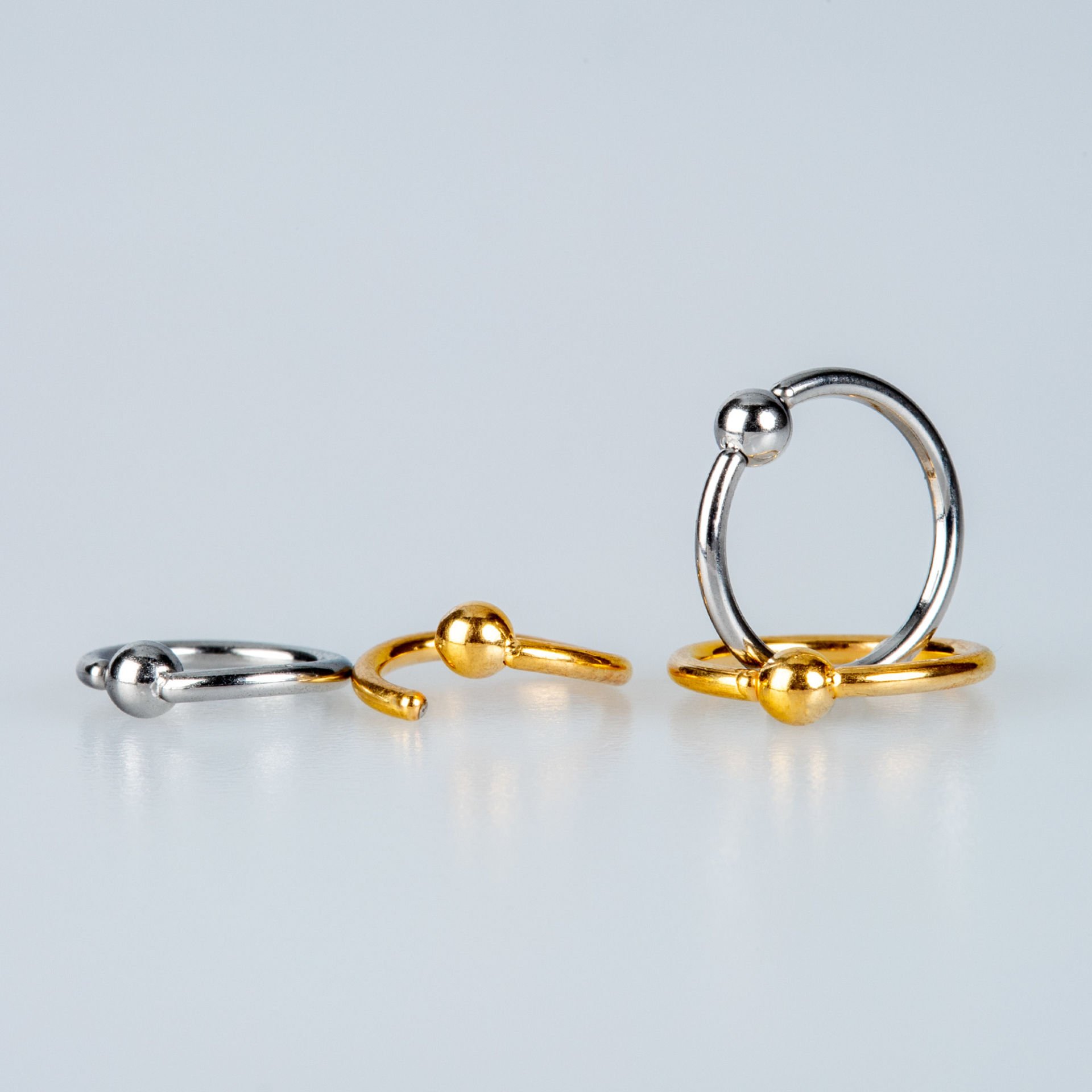 Nose Ring Fixed 3mm bulk thickness 1.2mm