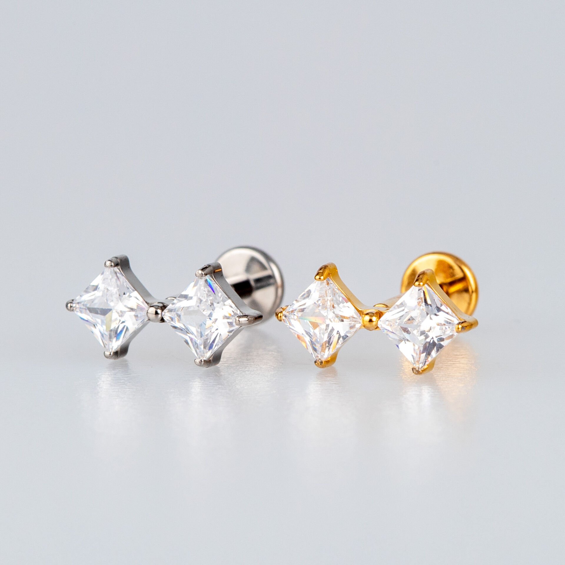 Piercing Titanyum Tragus Sarı