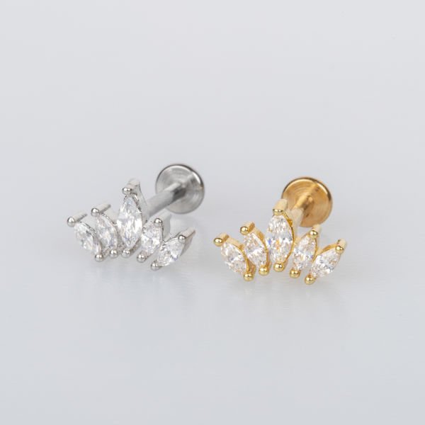 Piercing Tragus Lotus Taç