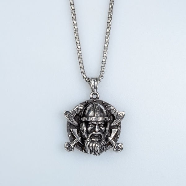 Steel Necklace Viking