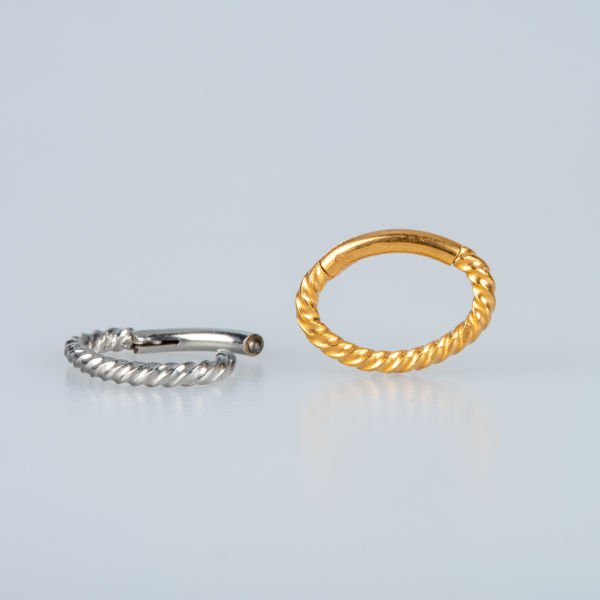 Halka Piercing Segment Burgu Elips