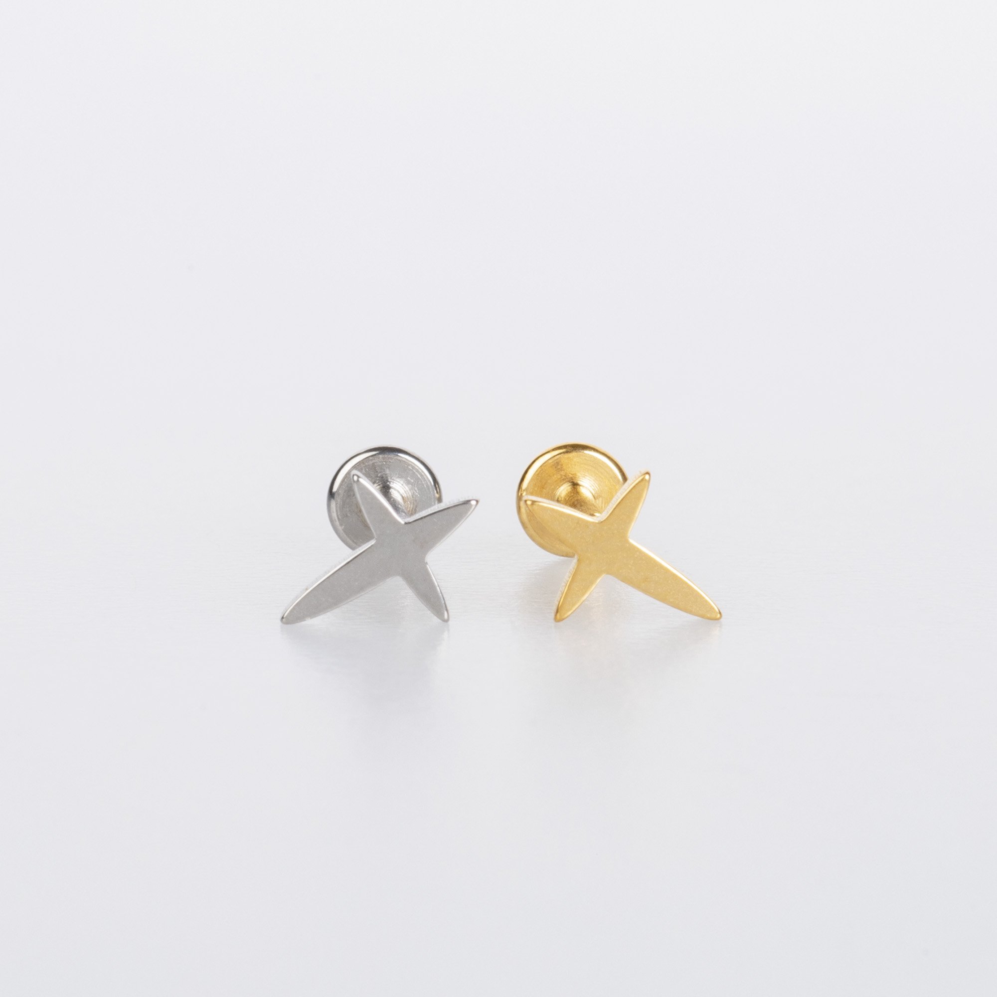 Piercing Çelik Tragus Haç