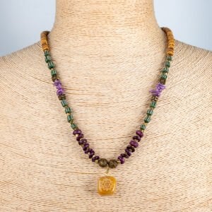 Etnik Doğal Taş Kolye