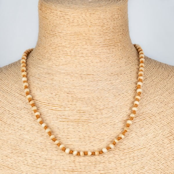 قلادة عرقية 2 خيارات الألوان كريم