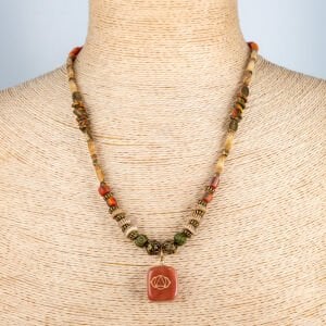 Etnik Doğal Taş Kolye