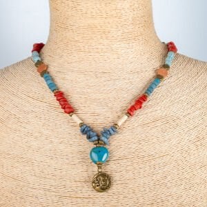 Etnik Doğal Taş Kolye