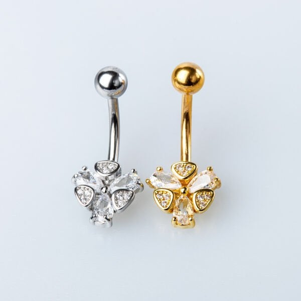 Piercing Göbek Taşlı