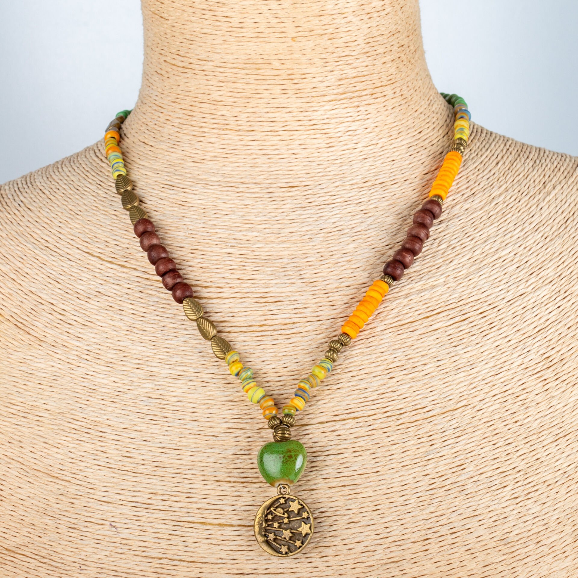 Etnik Doğal Taş Kolye