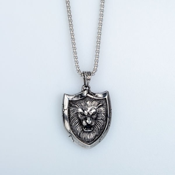 Çelik Kolye Aslan