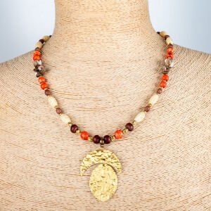 Etnik Doğal Taş Kolye